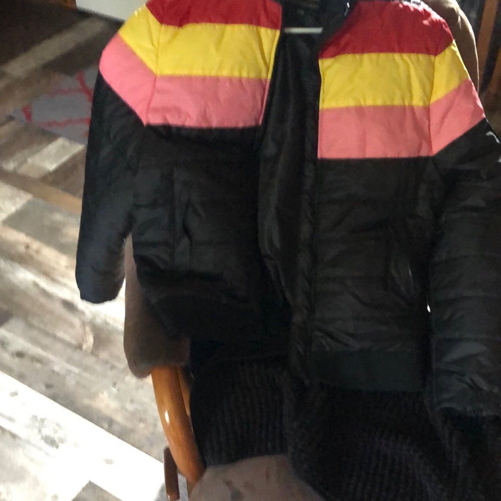 Kids Colorful Striped Jacket
